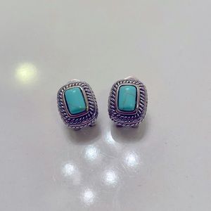 Sterling Silver Turquoise Earrings! 3 for $10!